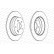 Brake disc DDF819C Ferodo, Thumbnail 2