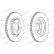Brake disc DDF928C Ferodo