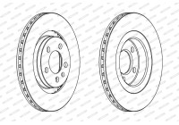 Brake disc DDF928C Ferodo