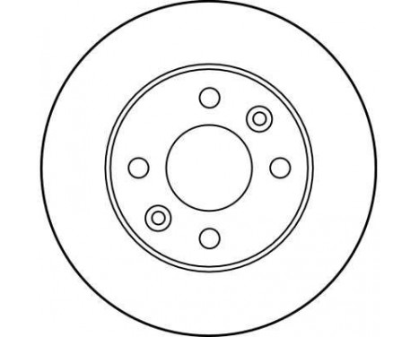 Brake Disc DF1015 TRW