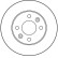 Brake Disc DF1015 TRW, Thumbnail 2
