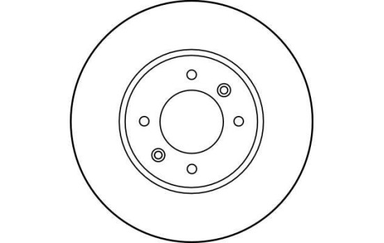 Brake Disc DF1031 TRW, Image 3