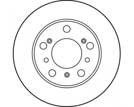 Brake Disc DF1114 TRW, Image 3