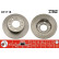 Brake Disc DF1118 TRW, Thumbnail 2