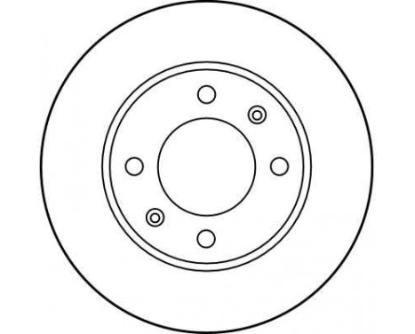 Brake Disc DF1224 TRW, Image 3