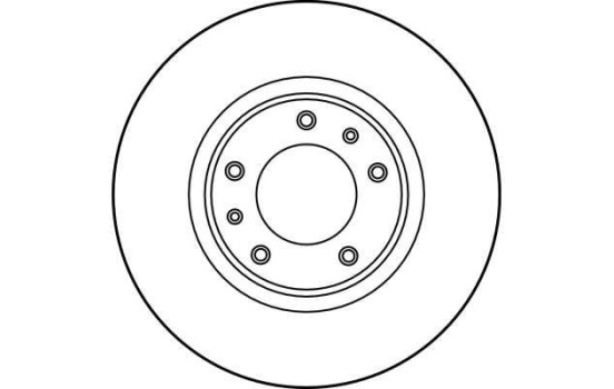 Brake Disc DF1225 TRW, Image 2