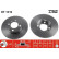Brake Disc DF1518 TRW, Thumbnail 2