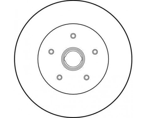 Brake Disc DF1524S TRW, Image 3