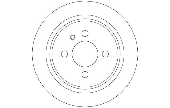 Brake Disc DF1561 TRW, Image 3