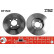 Brake Disc DF1569 TRW