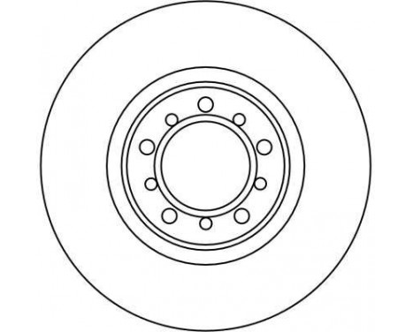 Brake Disc DF1586 TRW, Image 2