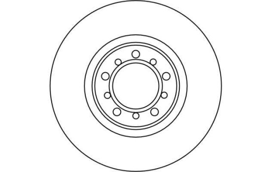 Brake Disc DF1586 TRW, Image 2