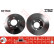 Brake Disc DF1599 TRW