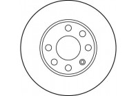 Brake Disc DF1607 TRW