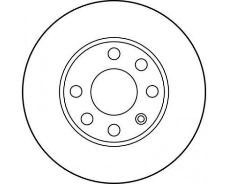 Brake Disc DF1607 TRW