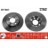 Brake Disc DF1607 TRW, Thumbnail 2