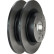 Brake Disc DF1607 TRW, Thumbnail 3
