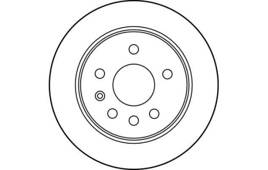 Brake Disc DF1613 TRW, Image 2