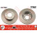 Brake Disc DF1687 TRW