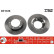 Brake Disc DF1725 TRW