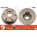 Brake Disc DF1726S TRW, Thumbnail 2