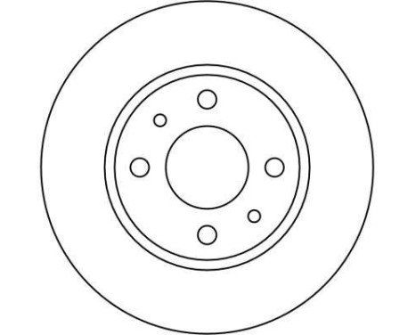 Brake Disc DF1740 TRW, Image 2