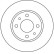Brake Disc DF1740 TRW, Thumbnail 2