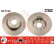 Brake Disc DF1744 TRW