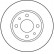 Brake Disc DF1748 TRW, Thumbnail 3