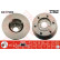 Brake Disc DF1758S TRW