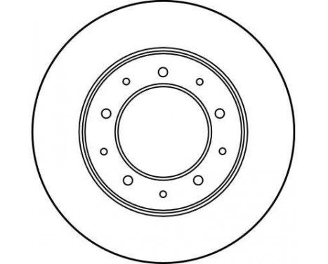 Brake Disc DF1802 TRW, Image 3