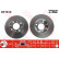 Brake Disc DF1810 TRW