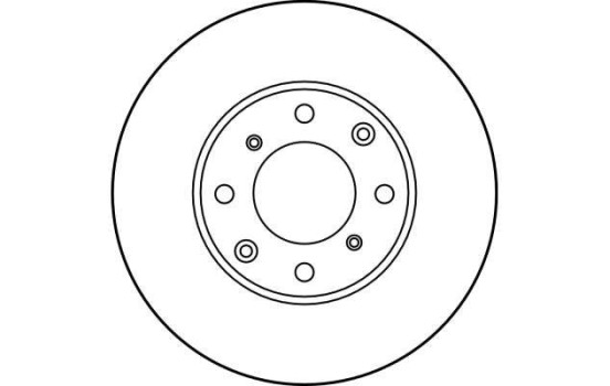 Brake Disc DF1810 TRW, Image 3