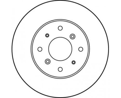 Brake Disc DF1811 TRW, Image 2