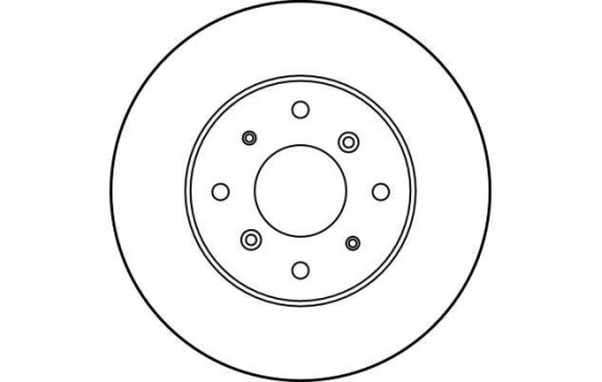 Brake Disc DF1811 TRW, Image 2
