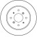Brake Disc DF1814 TRW, Thumbnail 2