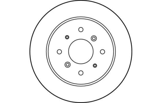 Brake Disc DF1814 TRW, Image 2