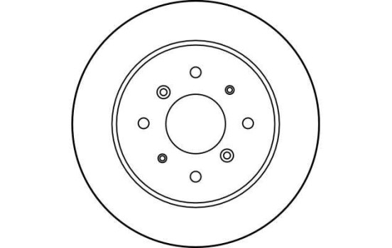 Brake Disc DF1815 TRW, Image 2