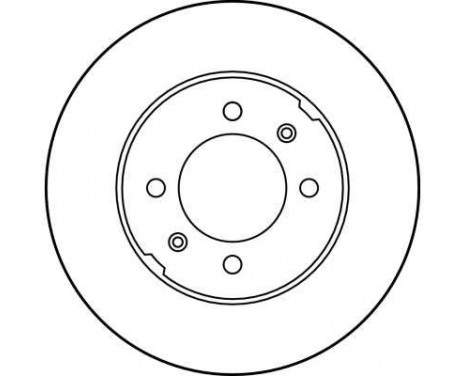 Brake Disc DF1828 TRW, Image 2