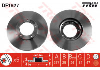 Brake Disc DF1927 TRW