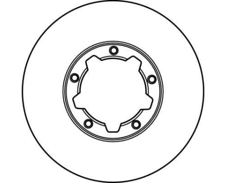 Brake Disc DF2001 TRW, Image 3