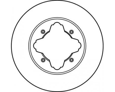 Brake Disc DF2024 TRW, Image 3