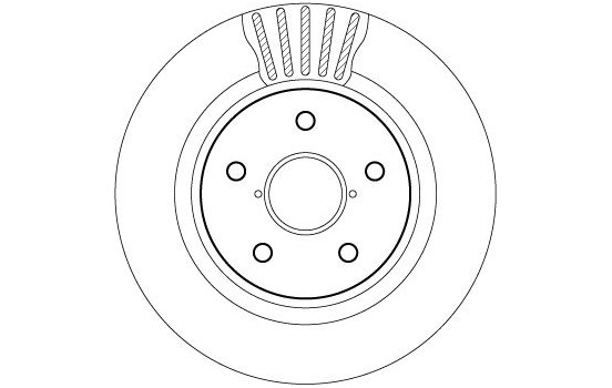 Brake Disc DF2059BS TRW, Image 3