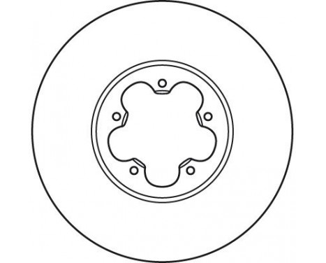 Brake Disc DF2390S TRW, Image 4