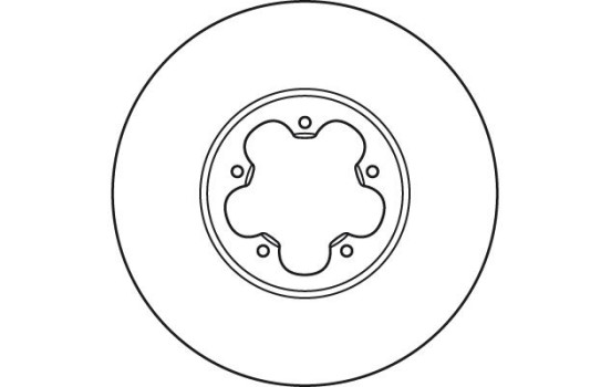 Brake Disc DF2390S TRW, Image 4