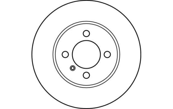Brake Disc DF2550 TRW, Image 3