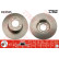 Brake Disc DF2555 TRW