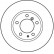 Brake Disc DF2555 TRW, Thumbnail 2