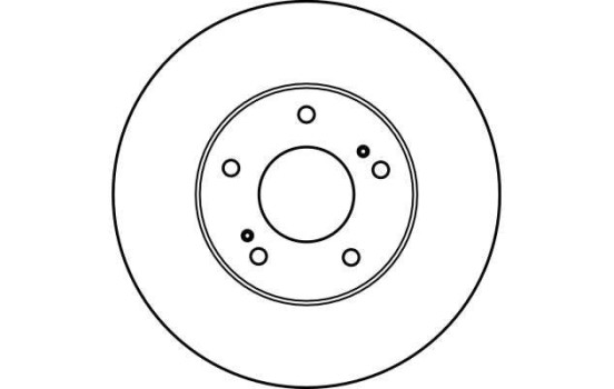 Brake Disc DF2574 TRW, Image 2