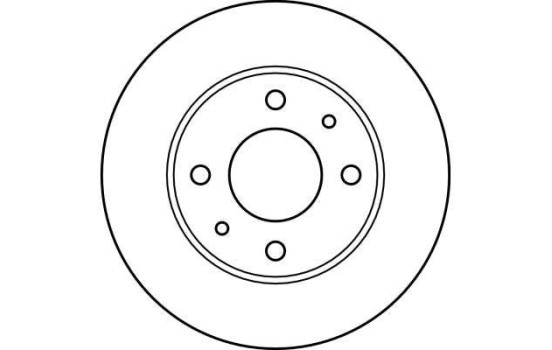 Brake Disc DF2575 TRW, Image 2